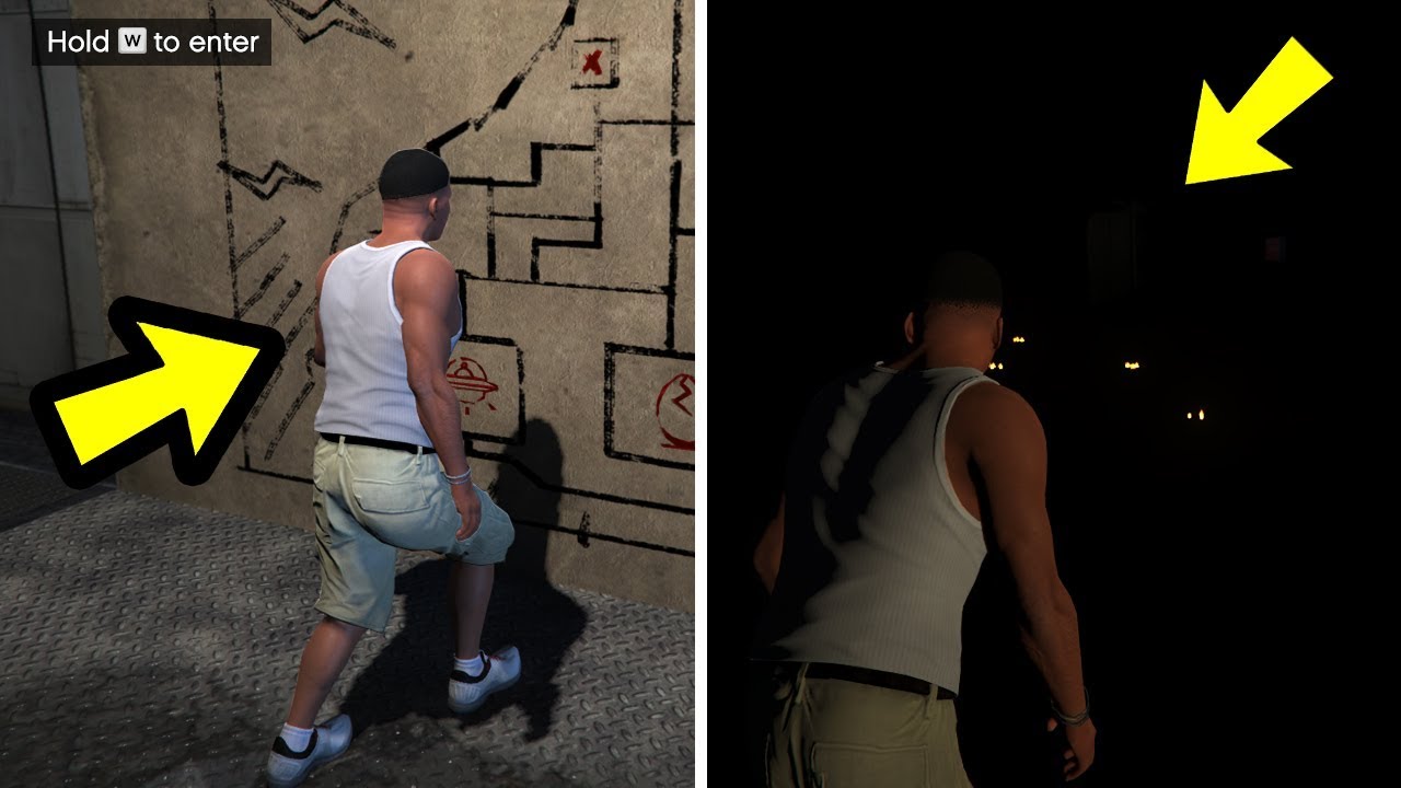 GTA 5 I Entered the Mount Chiliad Mural! (Secret Location) YouTube