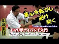 Tomari-te naihanchi karate seminar yoshitomi yamashiroトマリ手ナイハンチ 重心を転がし 避け 突く 山城美智 泊手