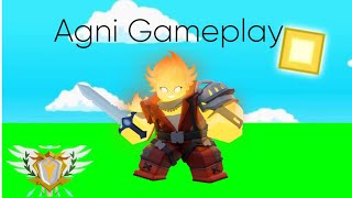 Pro Mobile Agni Gameplay 🔥 ( Roblox Bedwars ) #16 ft. @YoRevvStar