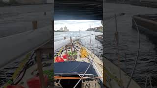 The moment I returned home after sailing thousands of NM single handed #sailing #liveaboard
