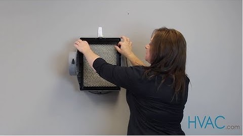 Aprilaire 600 Humidifier Seasonal Maintenance