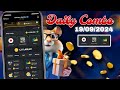 فتح 3 بطاقات 5 مليون عملة هامستر اليوم 19 09 2024 Today Daily Combo Hamster Kombat 
