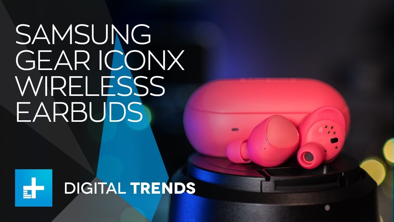 Samsung Gear IconX Headphones Hands On Review YouTube