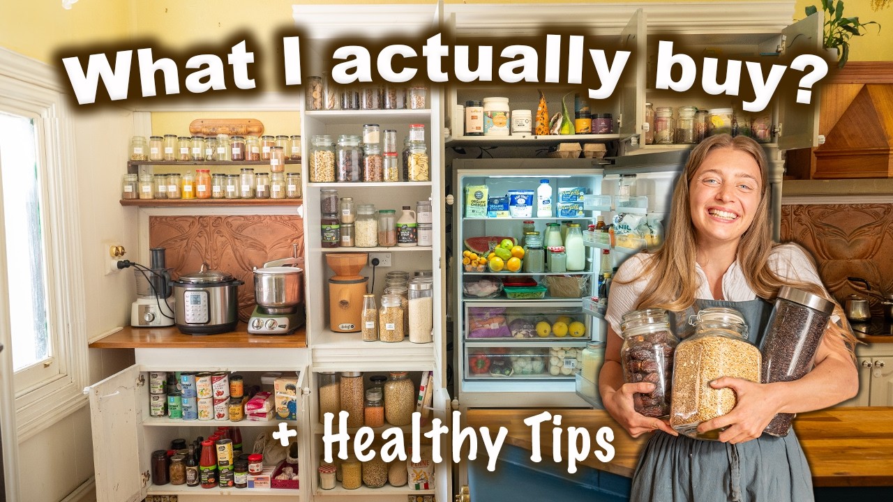 FULL Pantry Tour | Healthy 95% Ingredient House + What I Learnt After Years of Cooking From Scratch