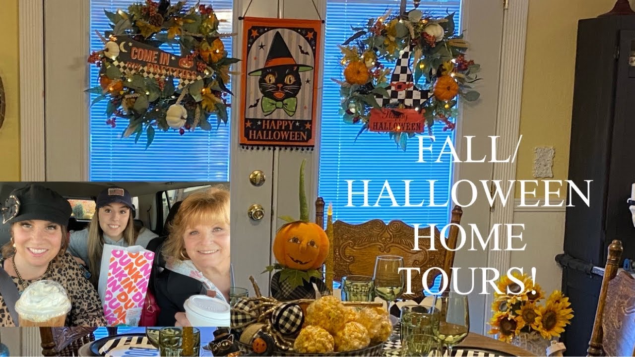 halloween home tours youtube