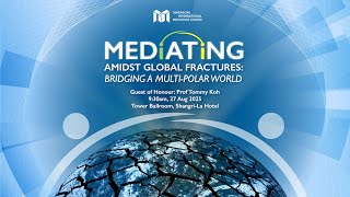 Highlights from Mediating Amidst Global Fractures: Bridging a Multi-Polar World Event @ SCW 2025