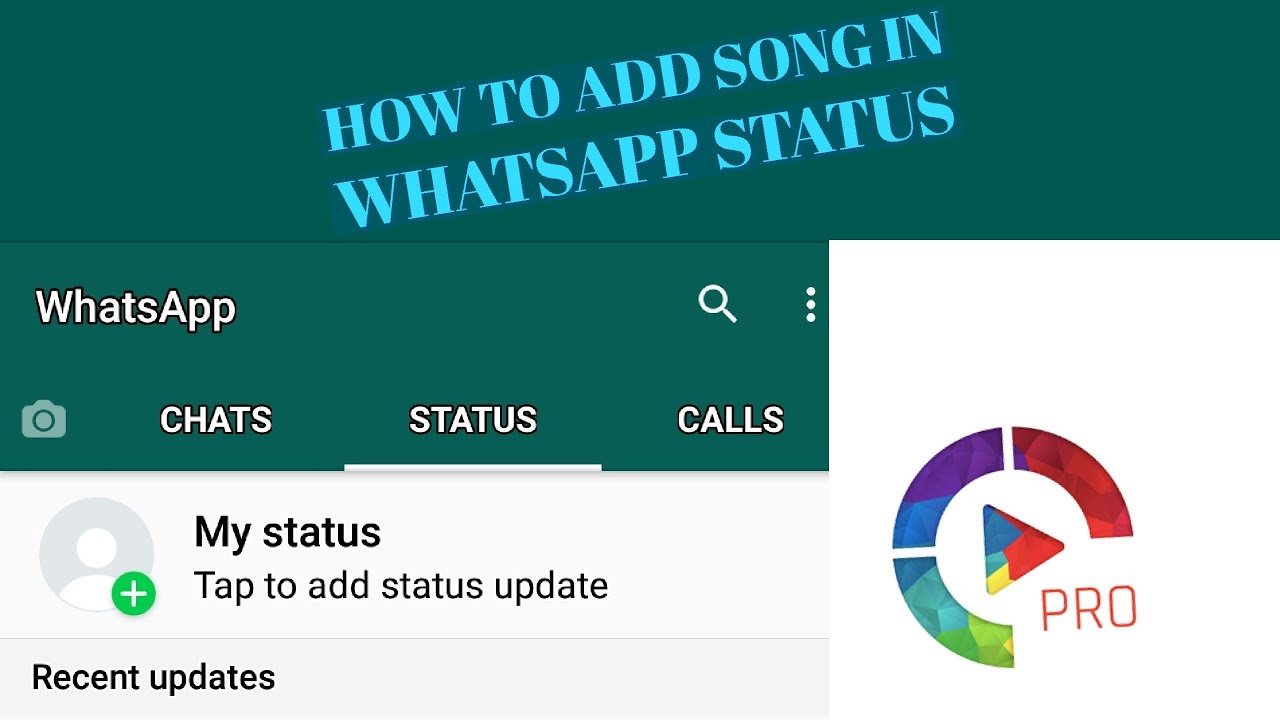 How to put the song in status How to put the song in status