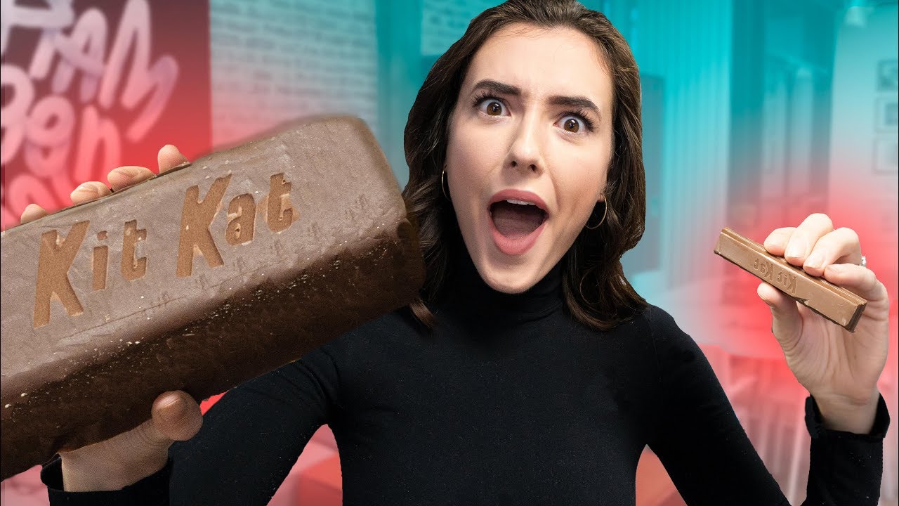 Diy Giant Candy Bars Youtube