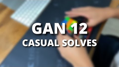 GAN 12 MagLev 5.27 ao5 (w/ fullstep 3.90) - Matty Hiroto Inaba from Hawaii