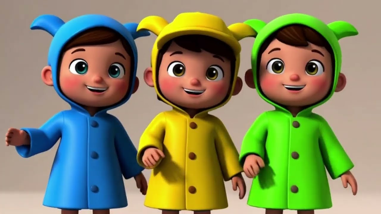 Barish Aayi Tip Tip | Fun Rain Song for Kids in English Style