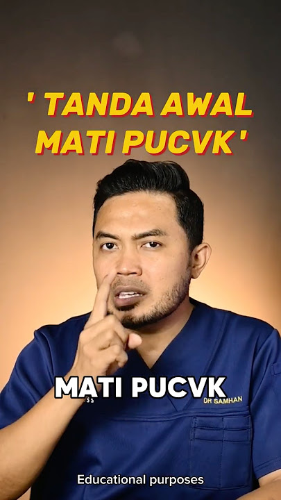 Tanda-tanda awal mati pucuk