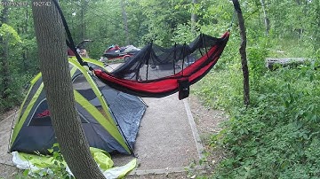 CORE Equipment 4 Person Instant Dome Tent + Sunyear Single & Double Camping Hammock