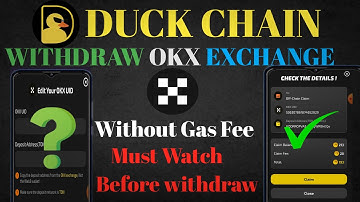 Duck Chain airdrop claim to  exchage without gas fee #duckchain #crypto #cryptowalisarkar