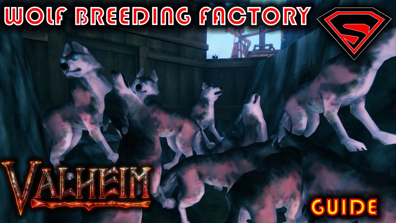 VALHEIM HOW TO BREED WOLVES LIKE MAD!!! HOW TO MAKE A WOLF BREEDING