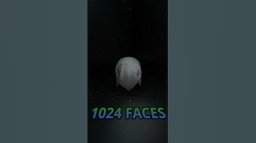 Cloth Simulation Showdown: 1 Face vs 65k Faces! #shorts