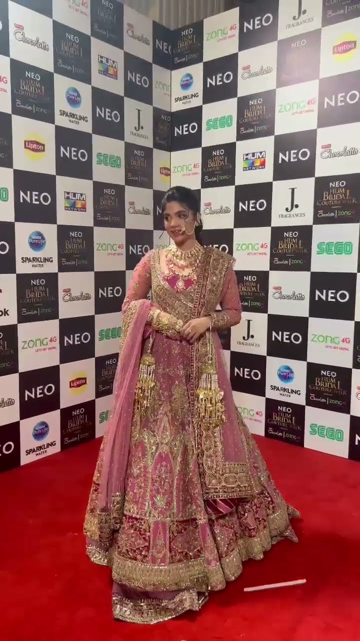 Sonya Hussyn Look At The 22nd NEO HUM Bridal Couture Week.