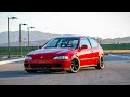 K24 Swapped 1993 Honda Civic Si: Red Diva