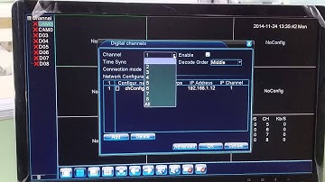 how to connect ipc with NVR part 2