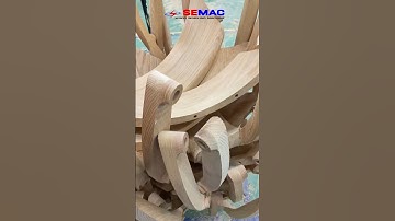 ĐỘ KHỦNG CNC 5 TRỤC ! Mỗi Ngày Đánh Hàng Trăm Tựa Lưng Ghế