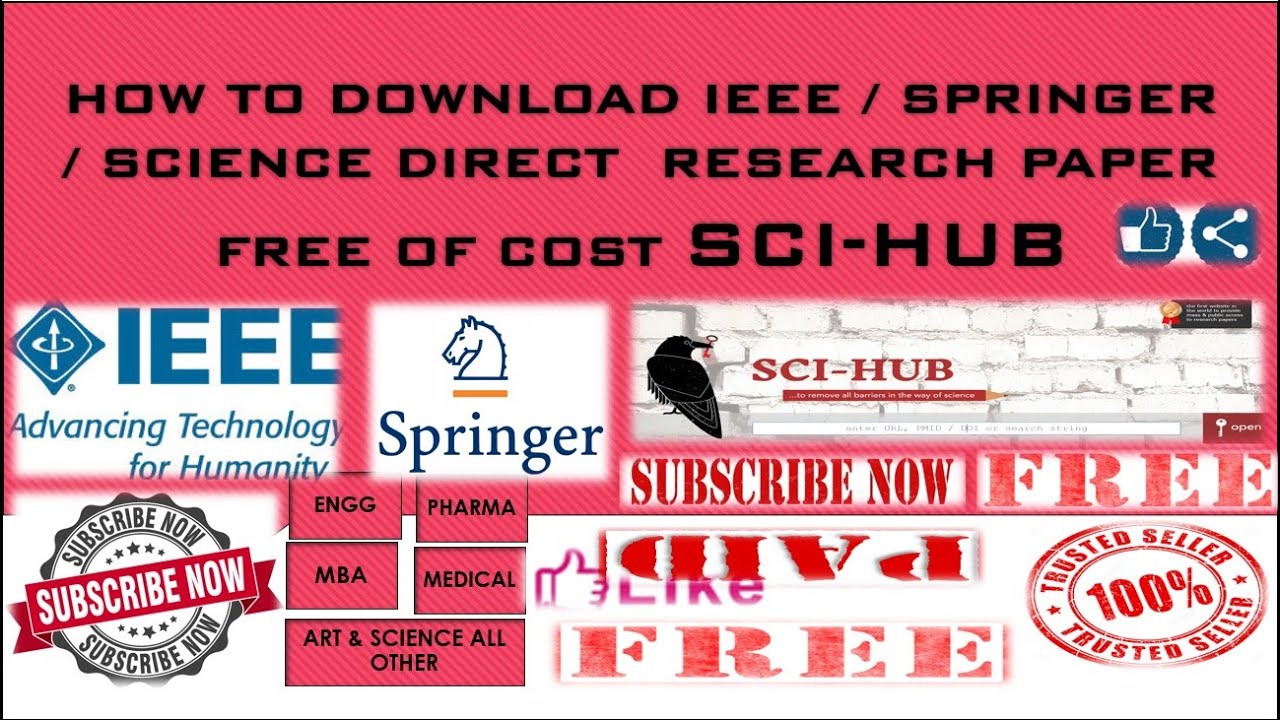 free research papers sci hub