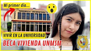 Mi Primer día como RESIDENTE en UNMSM *RESIDENCIA UNIVERSITARIA San Marcos Beca vivienda