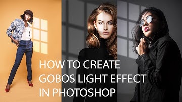 HOW TO CREATE GOBOS LIGHT EFFECT IN PHOTOSHOP || BY TAPAS PHOTOGRAPHY