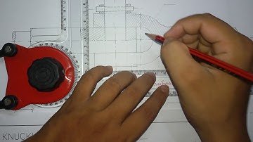 Knuckle joint manual drawing part 4