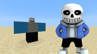 Undertale Sans Addon in Minecraft PE screenshot 1