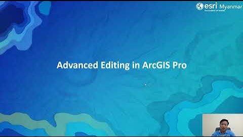 Advanced Editing in ArcGIS Pro