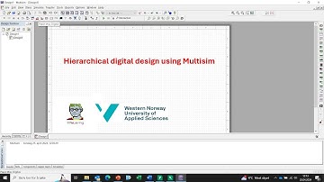 Multisim IV - Creating an hierarchical block