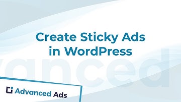 Create Sticky Ads in WordPress
