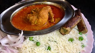 Chicken Curry With Matar Pulao #shorts Aparna’s MAGIC