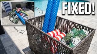 Pool Floats Piling Up Try This Instead