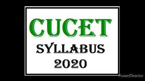 CUCET EXAM || Eligibility Criteria || Reservation Details || Exam Pattern | Syllabus || MyWebCollege