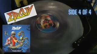 Edguy "Space Police - Defenders Of The Crown" (2014) Vinyl Rip Side 4 of 4