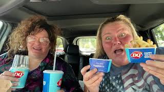 Dairy Queen Mukbang (Tammy & Crystal) screenshot 5