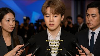 Reporter Asks Jimin, Who Do You Like—Jungkook or V BTS? The Answer Makes the Studio Silent!