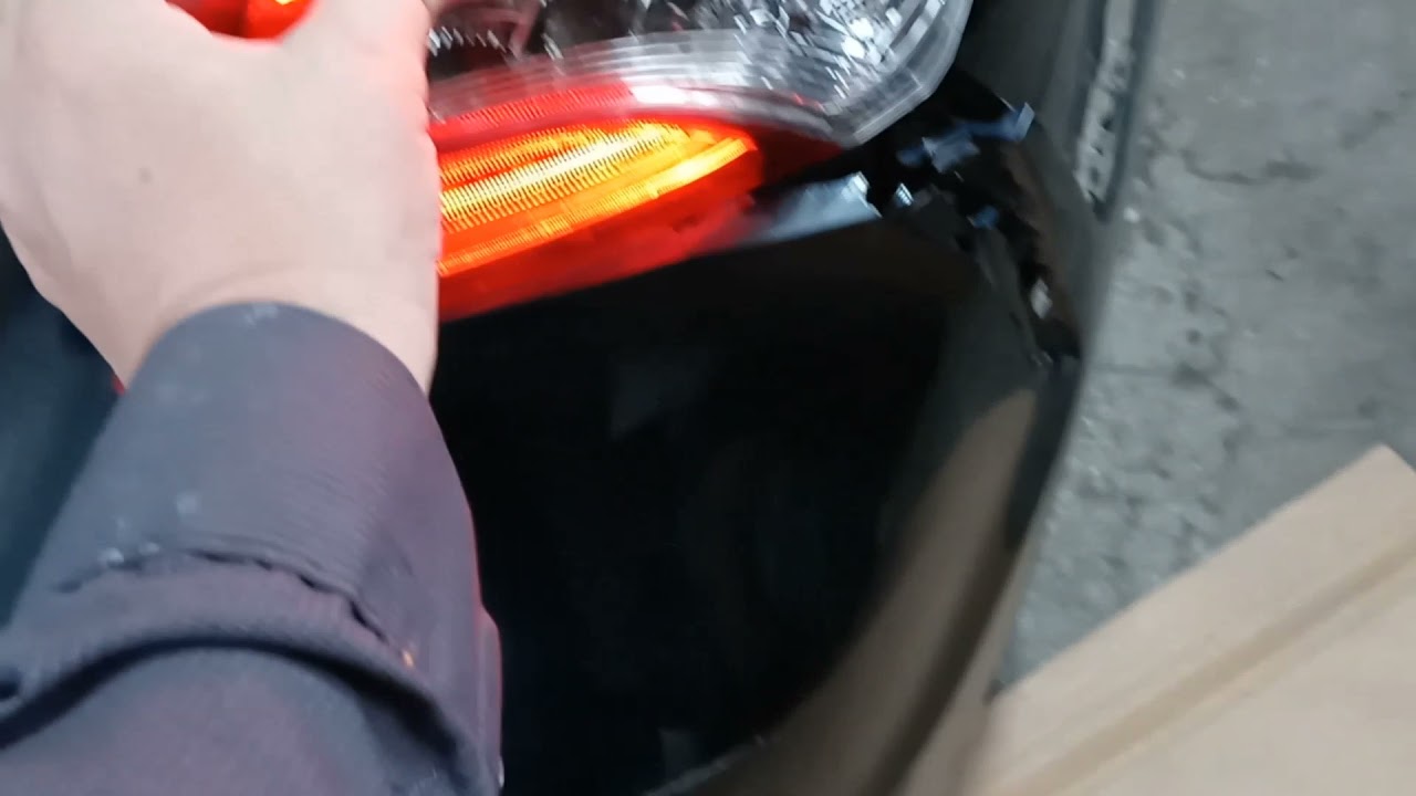 Toyota Camry Tail Light Removal 2017 and Newer LED - YouTube