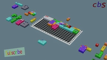 Numberblocks 200 Puzzle Animation