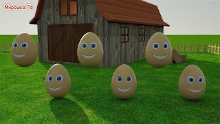 Bike Scooty Game Learning Colors – Colorful Eggs on a Farm 2023
