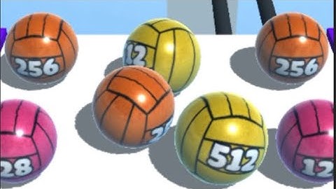 BALL MERGE 2048 - All Levels Gameplay IOS (Levels 88-89).