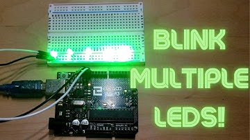 Getting Multiple LEDs to light up on the same Arduino Pin in a Parallel Circuit in 3 minutes!