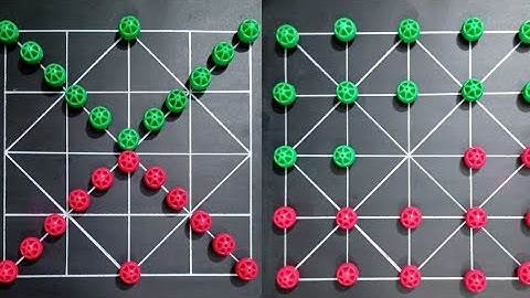 12 beads village style game  || 2 player mind game || learn to play