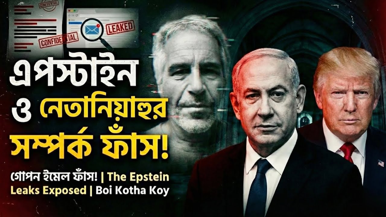 এপস্টাইনকে নেতানিয়াহুর ব্ল্যাকমেইল নাকি মোসাদ? গোপন মেইলে এপস্টাইনের হাজার কোটি টাকার আসল মালিক কে?