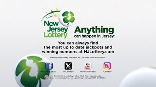 NJ Lottery Live Midday Draw 01/20/2026