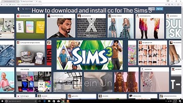 How to download and install cc/custom content for The Sims 3 (Read description)