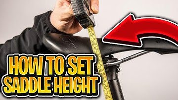 How to set up saddle height and avoid common mistakes