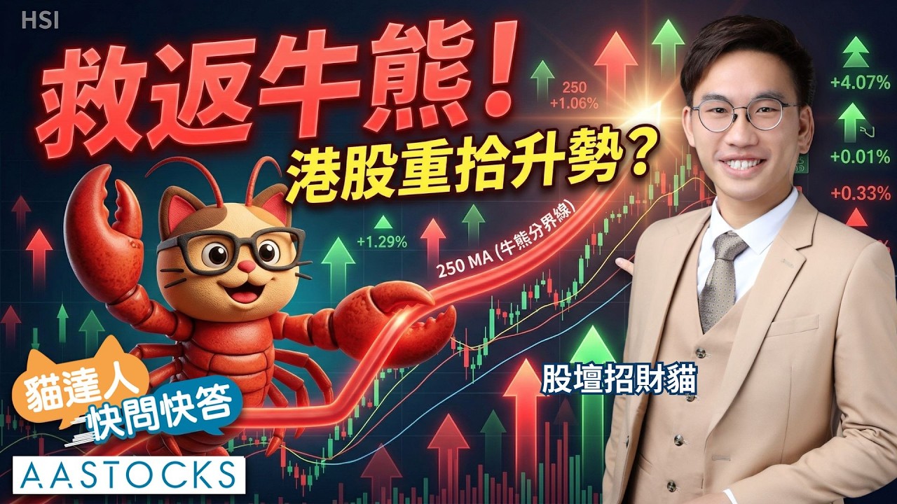 【🔴貓達人快問快答】🦞 全民「養龍蝦」炒起 AI 新熱潮？！拯救港股？🚀｜股壇招財貓：港股 On Fire 🔥︱2026-3-10
