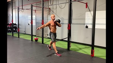 SA KB Front Rack RNT Split Squat