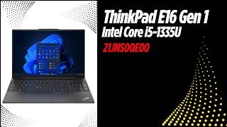 ThinkPad E16 Gen 1, Intel Core I5 1335U, 21JNS0QE00, Black